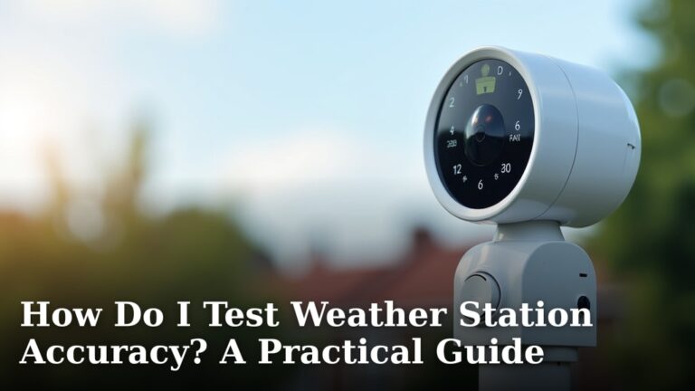 How Do I Test Weather Station Accuracy? A Practical Guide