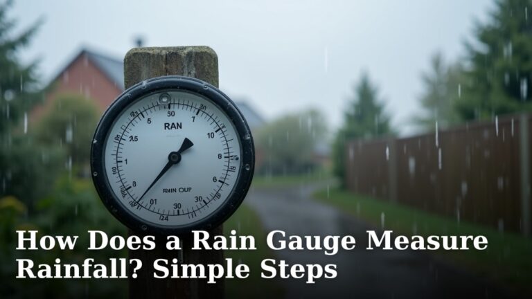 How Does a Rain Gauge Measure Rainfall? Simple Steps