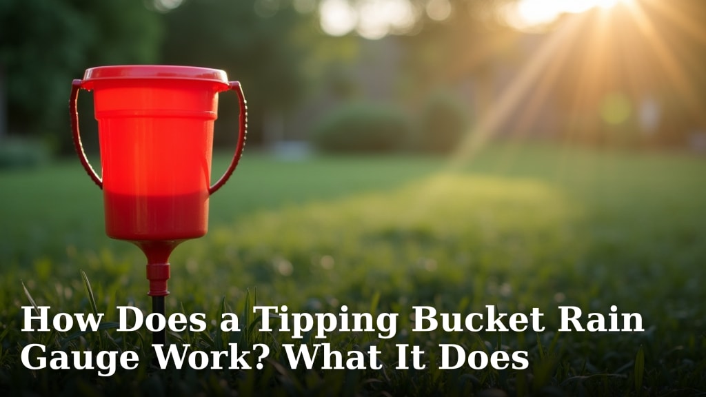 How Does a Tipping Bucket Rain Gauge Work? What It Does