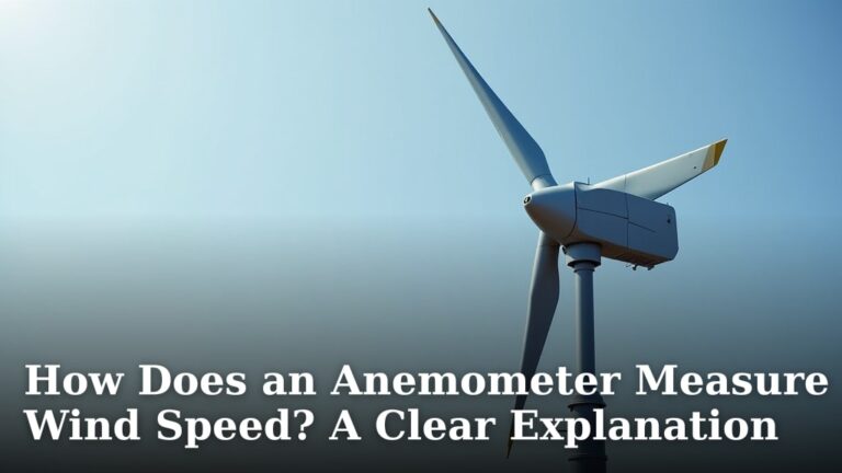 How Does an Anemometer Measure Wind Speed? A Clear Explanation