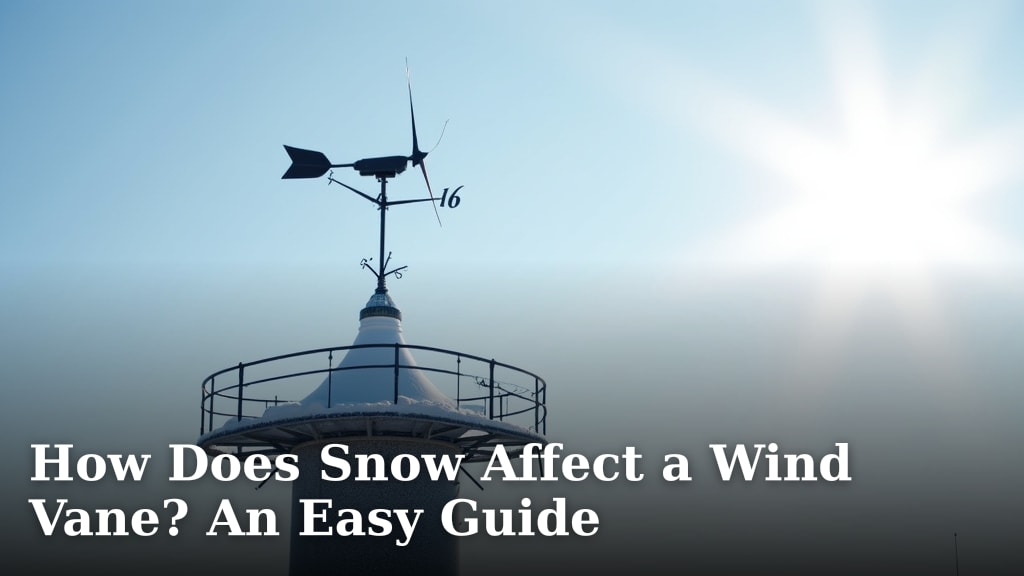 How Does Snow Affect a Wind Vane? An Easy Guide
