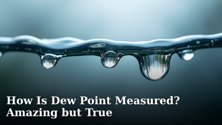 How Is Dew Point Measured? Amazing but True