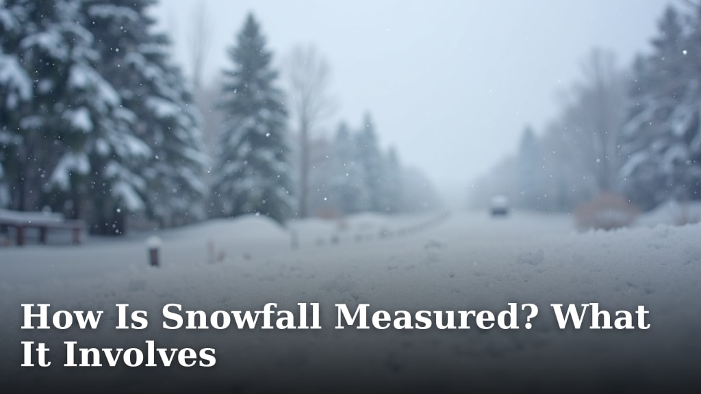 How Is Snowfall Measured? What It Involves