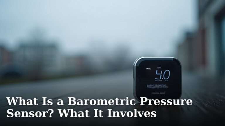 What Is a Barometric Pressure Sensor? What It Involves