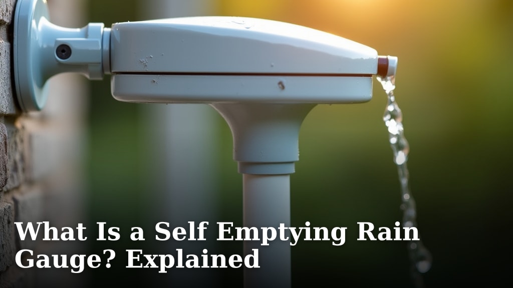What Is a Self Emptying Rain Gauge? Explained