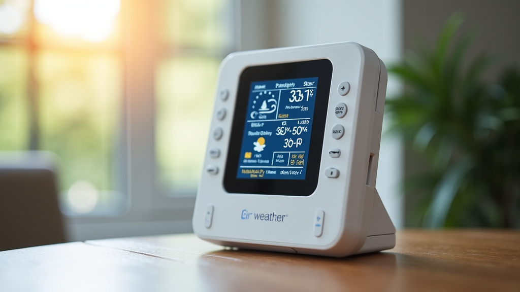 Understanding Your Home Weather Station's Display Unit