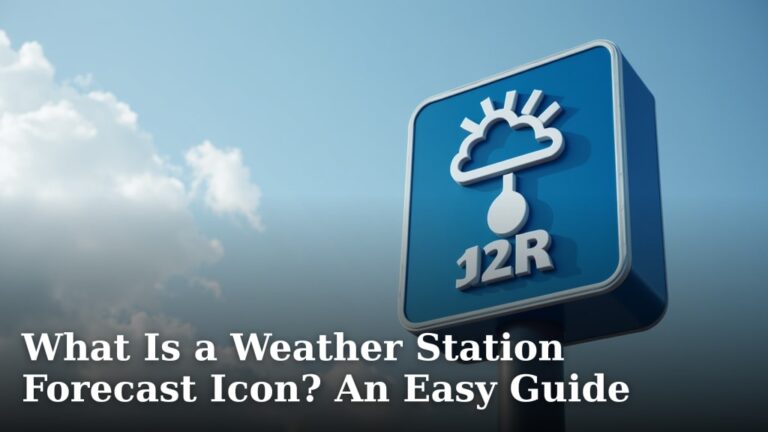 What Is a Weather Station Forecast Icon? An Easy Guide