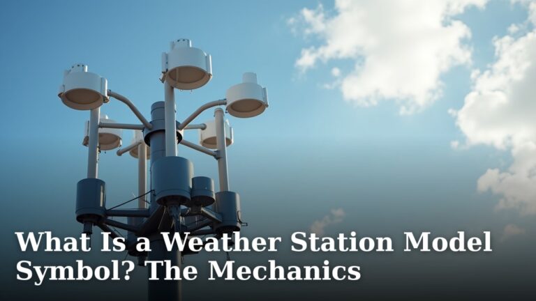 What Is a Weather Station Model Symbol? The Mechanics