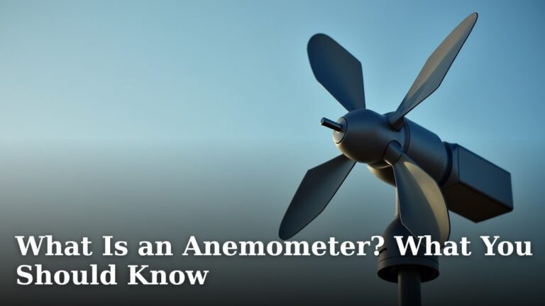 What Is an Anemometer? What You Should Know